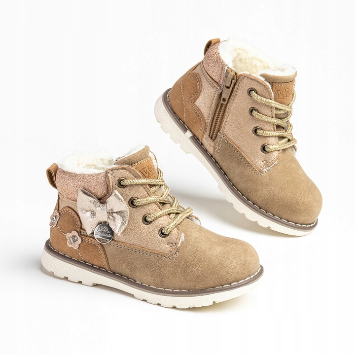 

Wojtyłko Trzewiki Traperki Zimowe 21004 Beż R 26