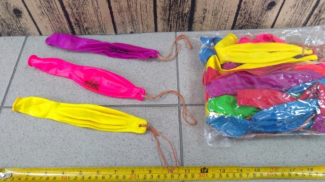 balony 25szt. PIŁKA NA GUMCE 071812 — 6