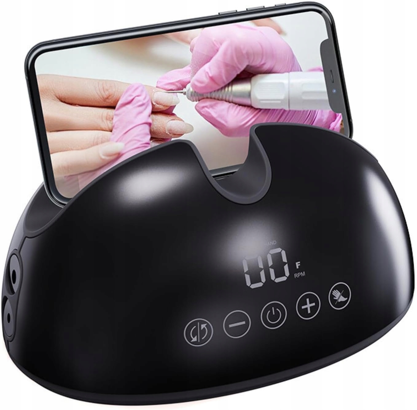 VOLTIX Profesjonalna Frezarka Do Paznokci 35000 Obrotów Zestaw Manicure — miniatura 9