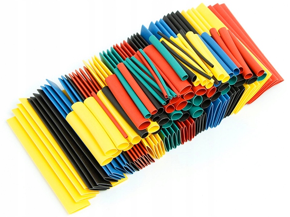 ZESTAW RUREK RURKI TERMOKURCZLIWE 328 SZTUK