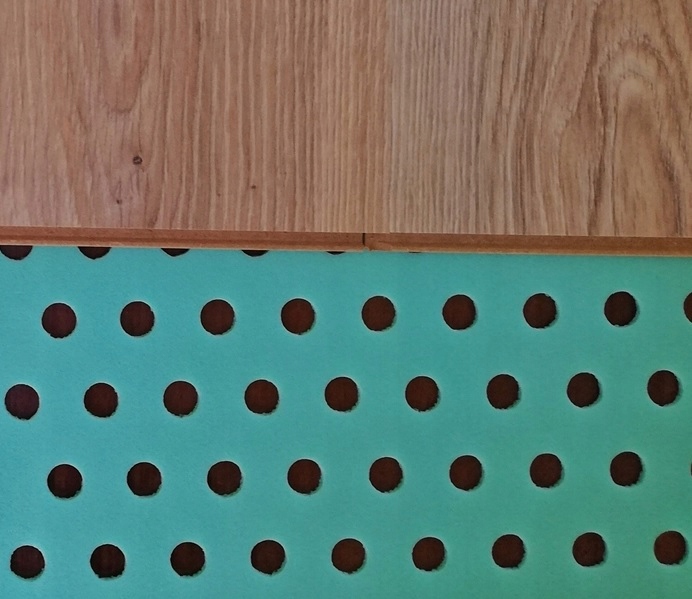 PODKŁAD POD PANELE 3mm OGRZEWANIE PODŁOGOWE 1m2 Szerokość produktu 50 cm