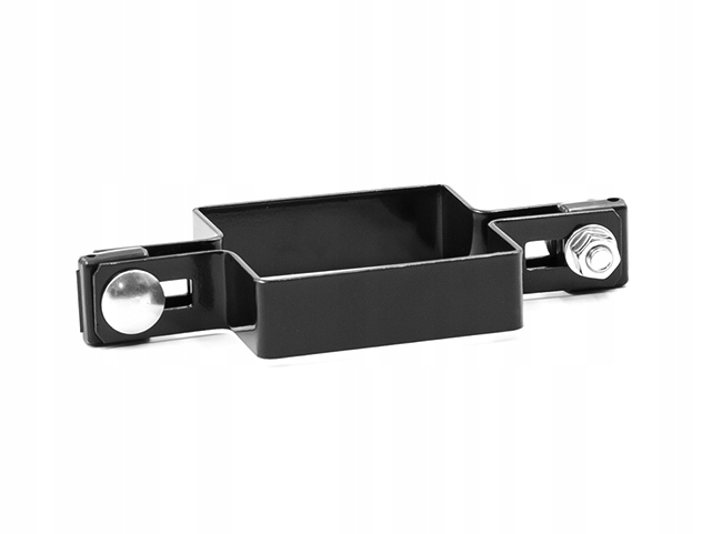 

Obejma czarna prostokątna 80x80 zestaw pośrednia