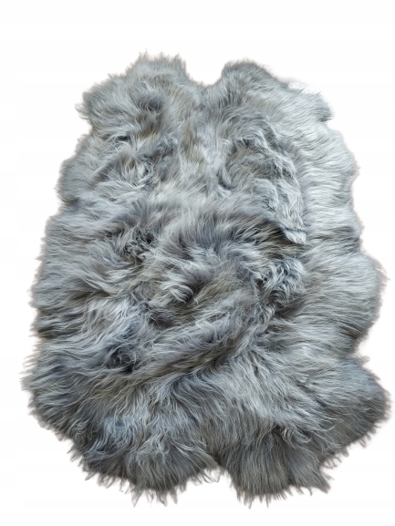 Dizajnový moderný koberec Prírodná ovčia koža