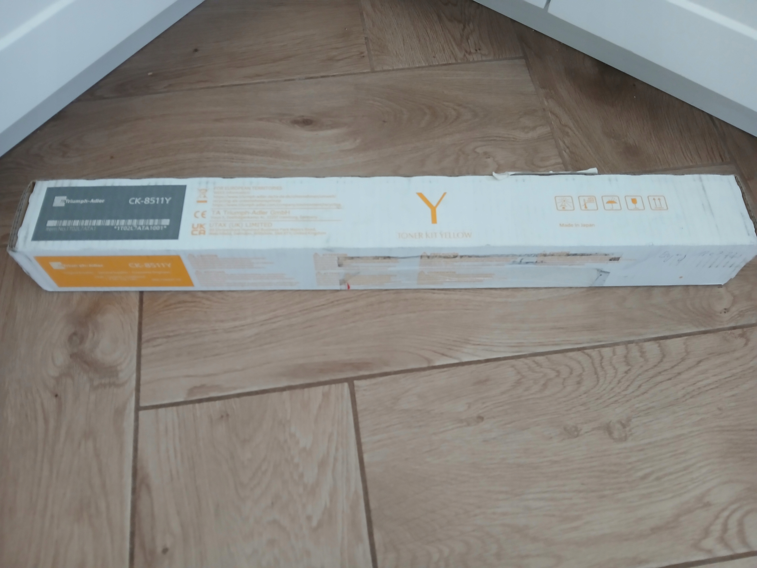 Toner Triumph Adler CK-8511Y žlutý 2506ci