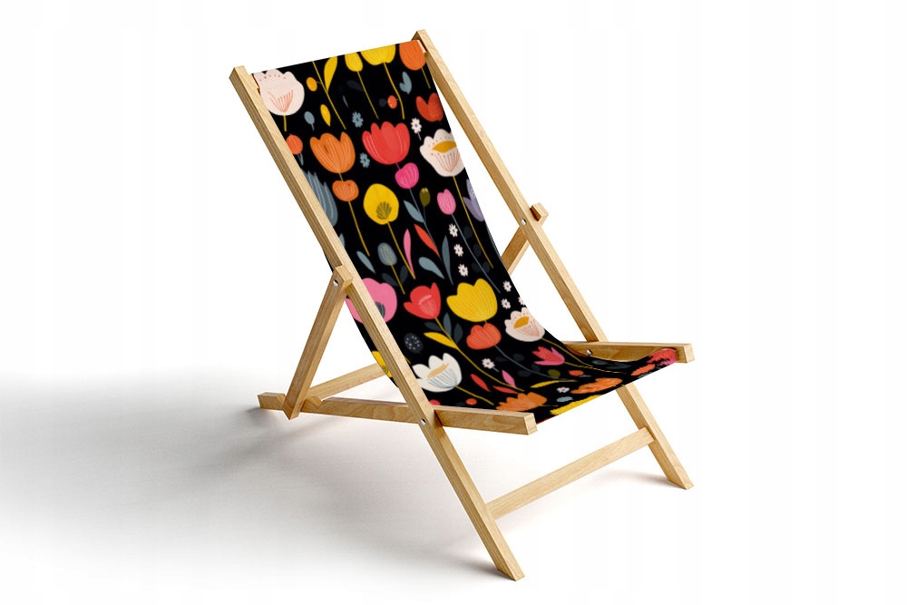 Dřevěné Lehátko jako dárek, barevná záhonová sada