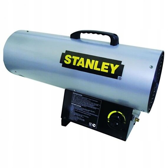 Stanley grzejnik gazowy 19,8/24,9/28,4kW, zużycie 1,5-2kg/h, przepływ powietrza