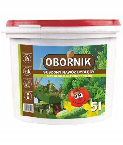 

Nawóz Naturalny Obornik Bydlęcy Suszony 5L Biovita