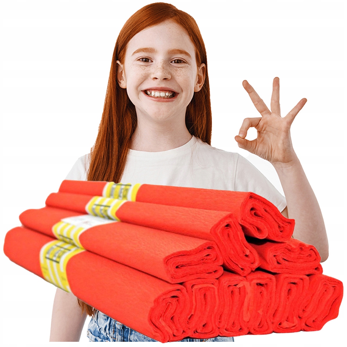 DO&DECO KBIBUŁA REPINA MARSZCZONA CZERWONA Marka inna