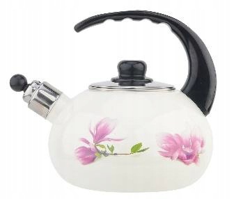 konvice smaltovaná 2,5 l. krémová magnolie oslo
