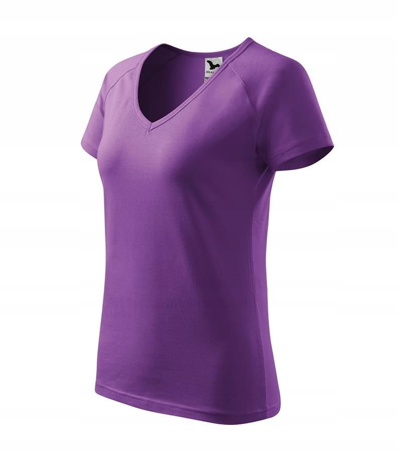 

Damska koszulka Malfini Dream V-neck, fiolet S