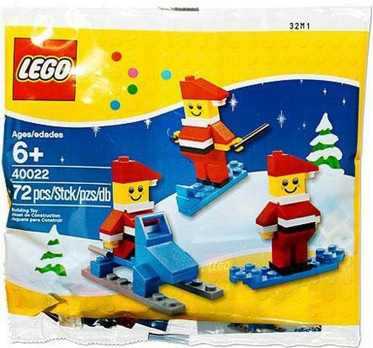 40022 Lego Święty Mikołaj Święta Creator minifigurki polybag Misb