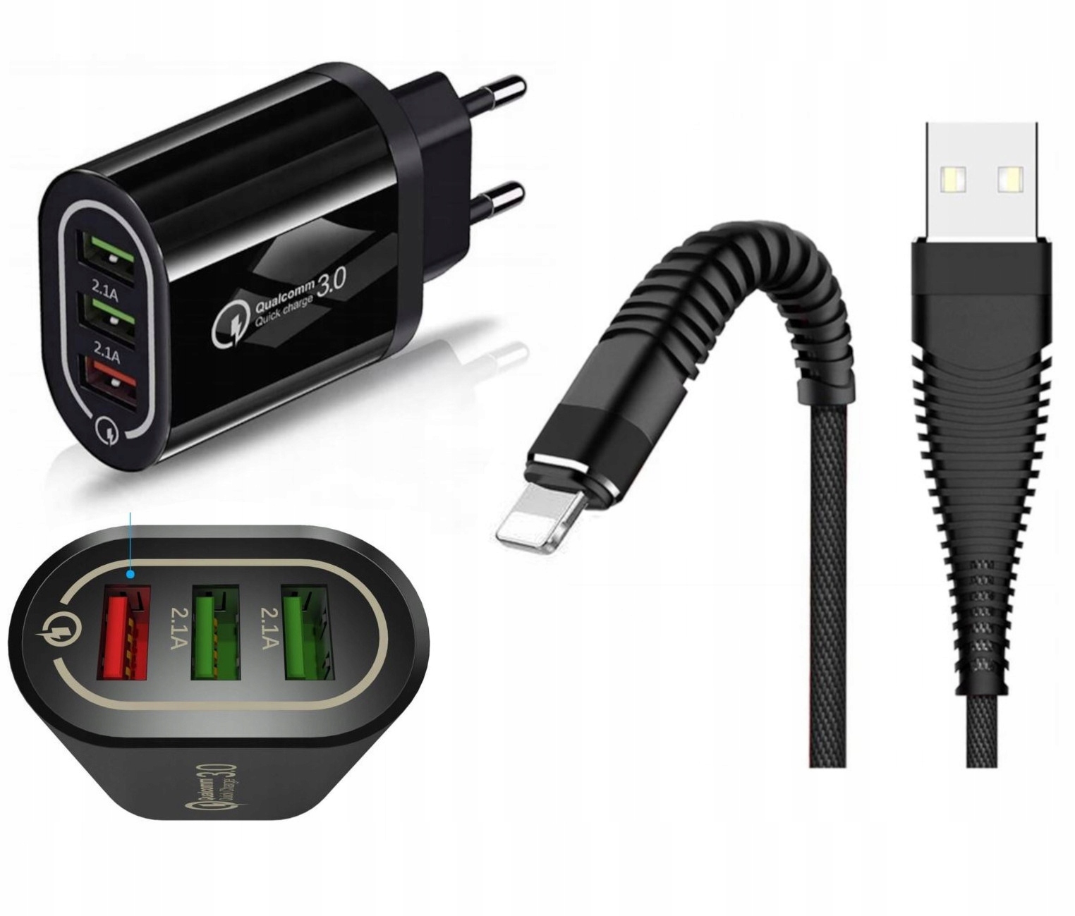 

Ładowarka sieciowa Usb 3.0 Kabel Lightning