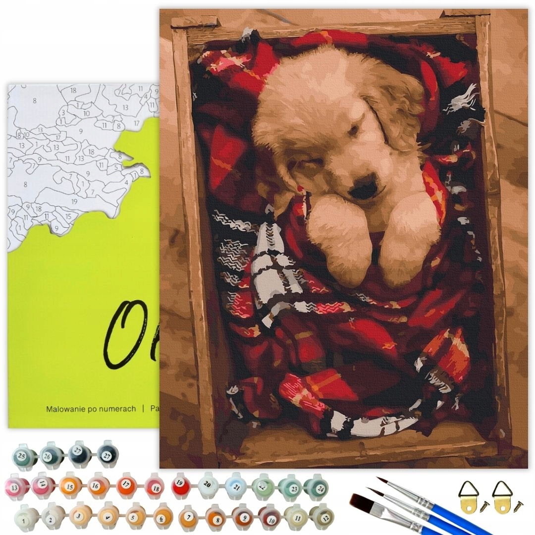 Malování Podle Čísel Pes Obrázky Pro Malování podle čísel S Rámečkem Oh Art