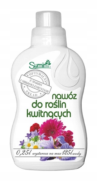 

Nawóz płynny do Roślin Kwitnących 250 ml Sumin