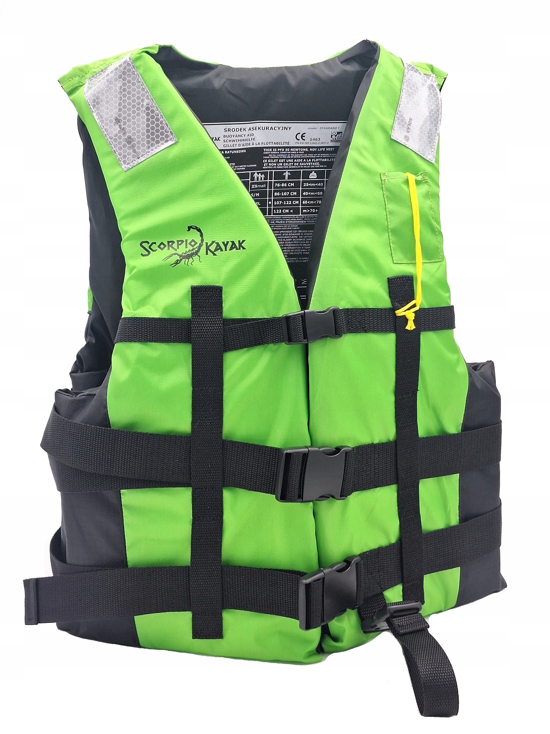Kapok Kamizelka Asekuracyjna Na Kajak Deskę Sup Łódź Ponton Skuter S/m