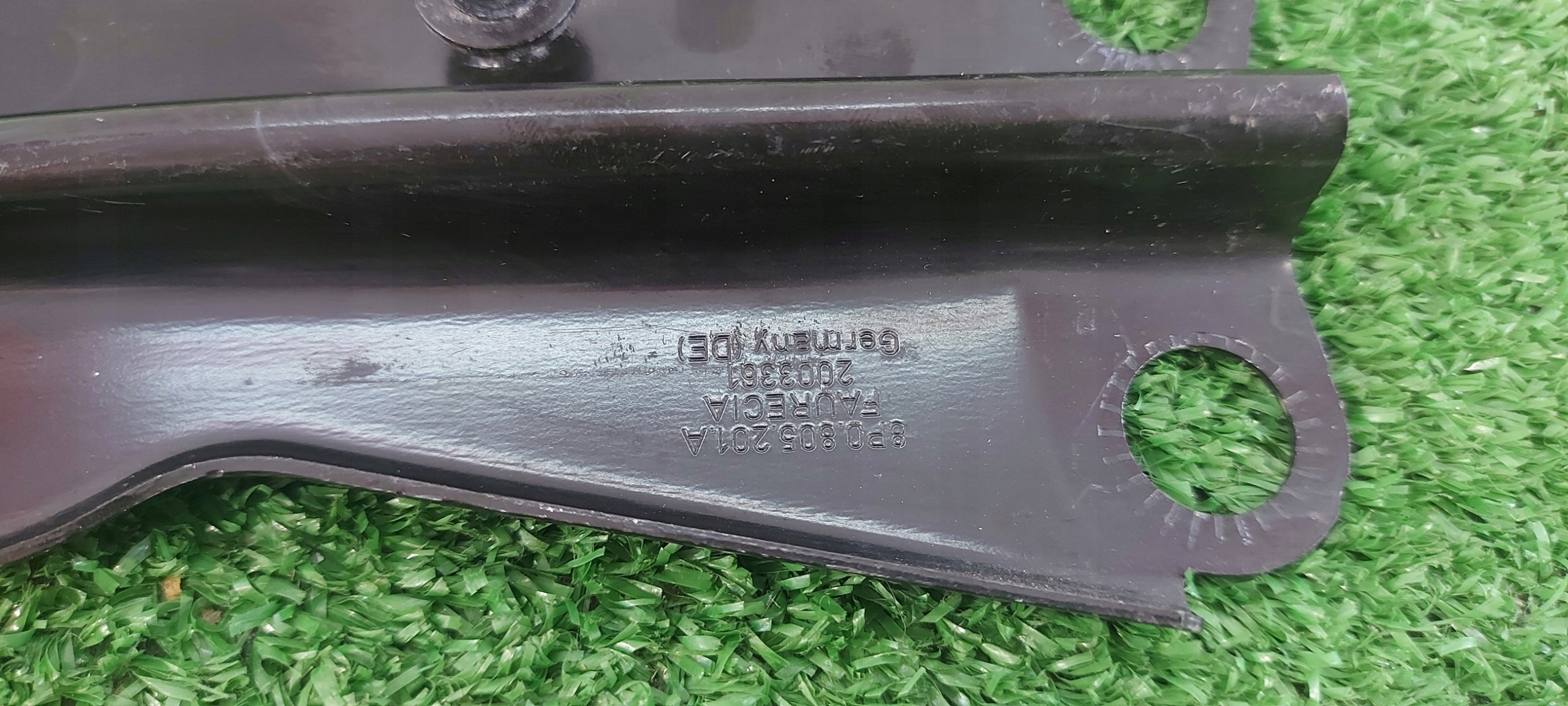 Console Poignée Renforts pare choc Avant AUDI A3 8P Support plaque