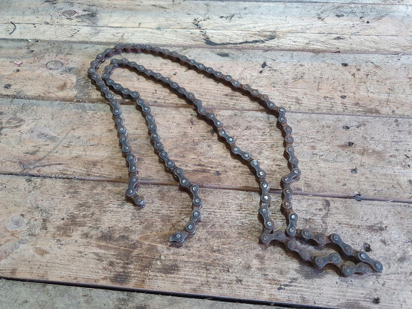 ZABYTKOWY ROWER ROMET ZENIT ŁAŃCUCH NAPĘDOWY ORYGINAŁ PRL