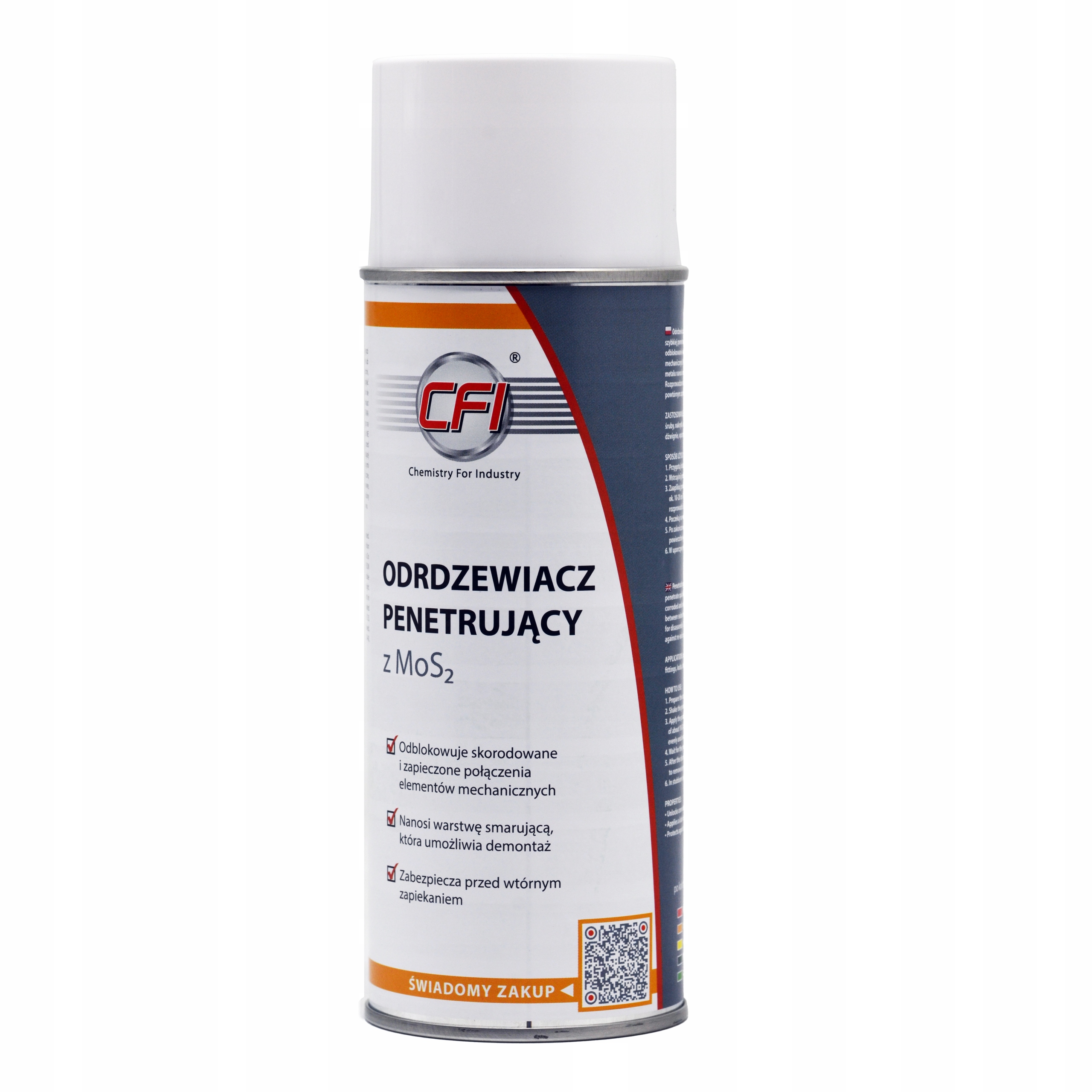 Cfi Odrdzewiacz Penetrująco-smarujący 400ML MOS2 Do Śrub Zardzewiałych