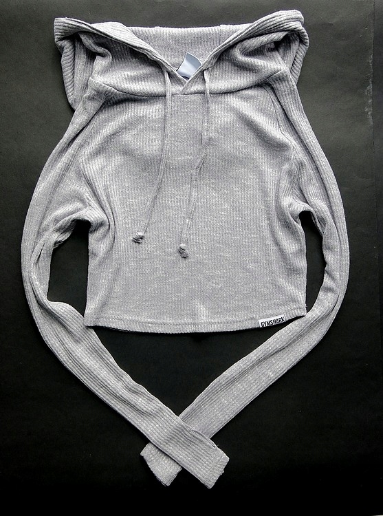 456 GYMSHARK nowa bluza Slounge Cropped r XL Kolekcja SLOUNGE