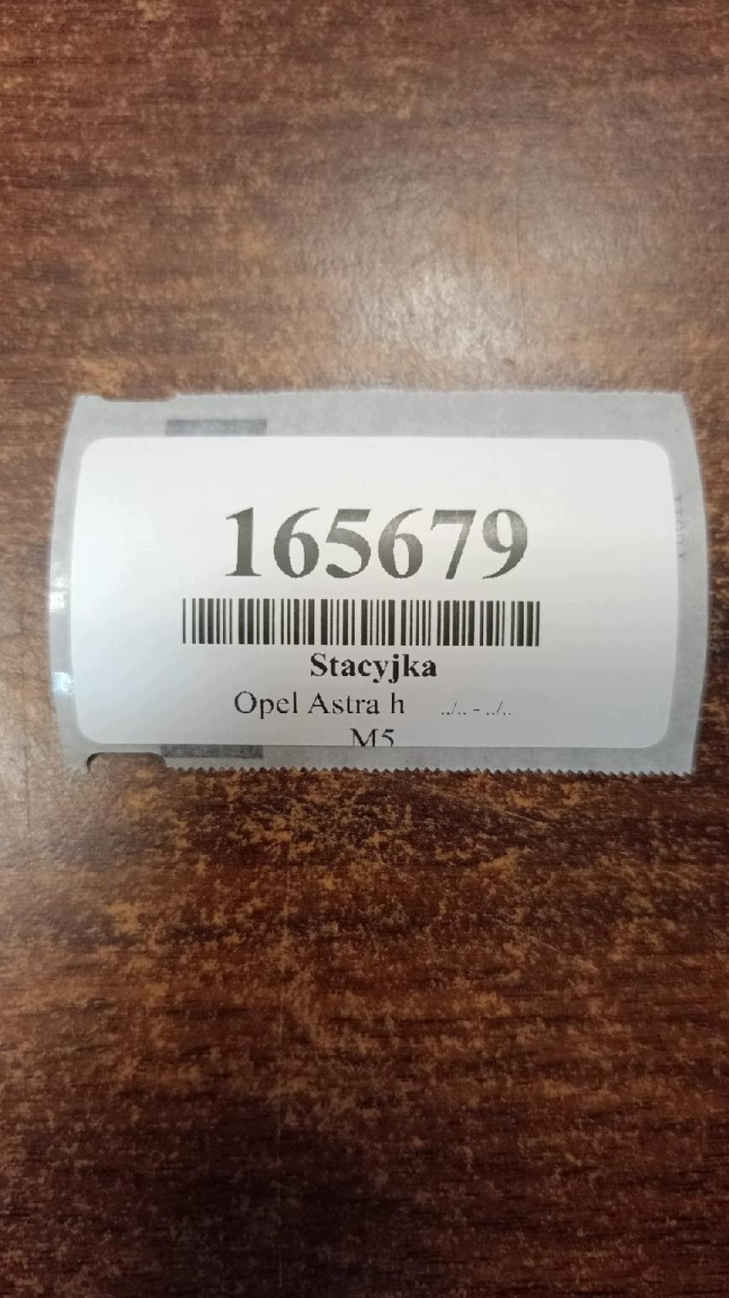 OPEL ASTRA H ignition key 2421430