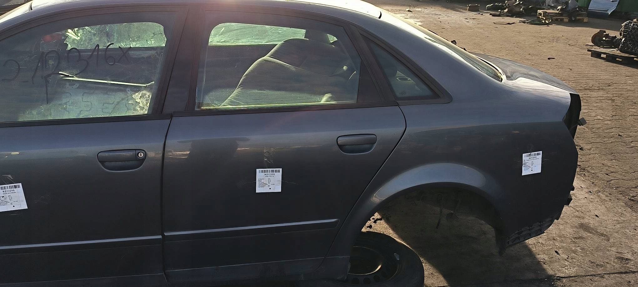 door left rear part LX7Z AUDI A4 B6