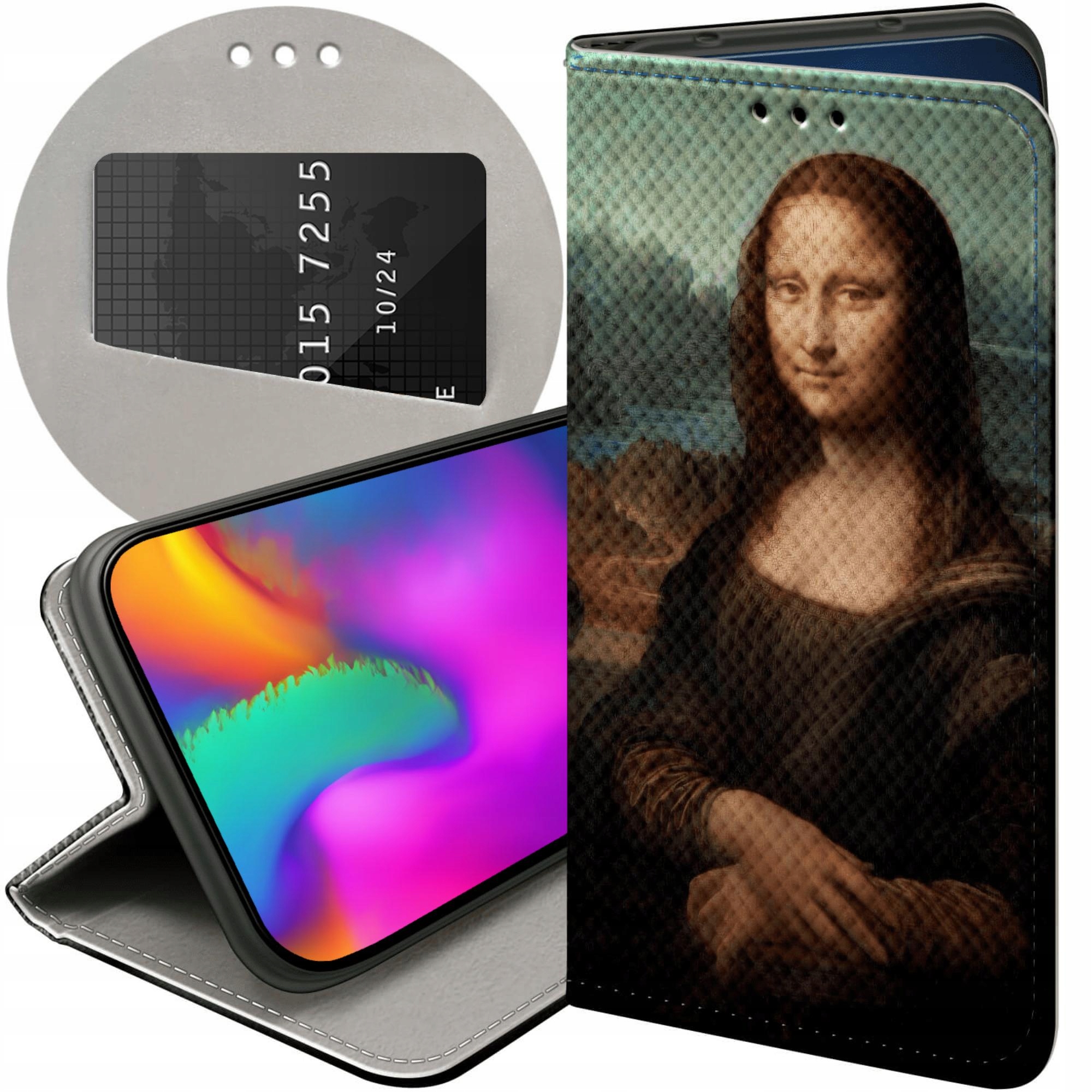 Etui Do Huawei P8 P9 Lite 2017 Leonardo Da Vinci Mona Łasiczka Case