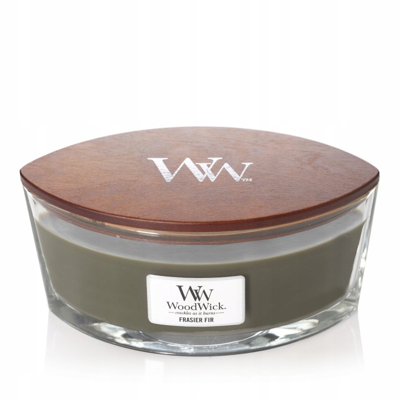 Frasier Fir – WoodWick – elipsa – vonná svíčka s dřevěným knotem