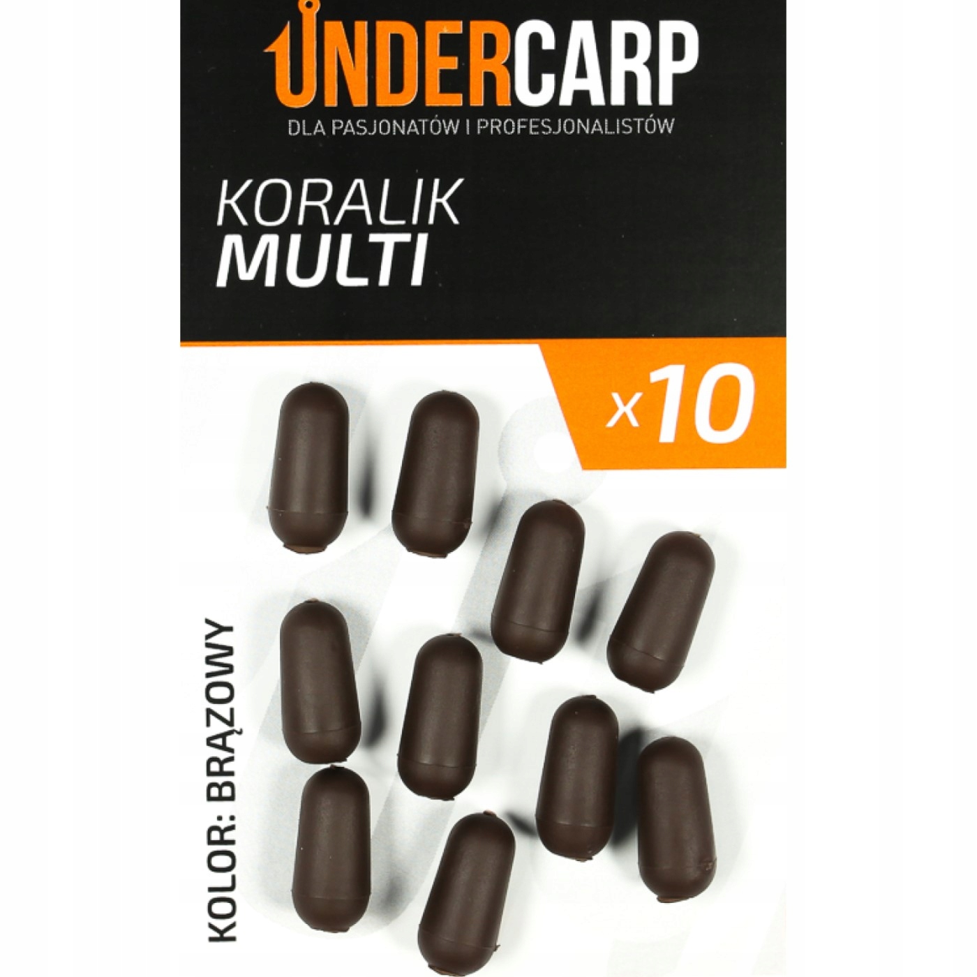 Koralik Multi brązowy Undercarp