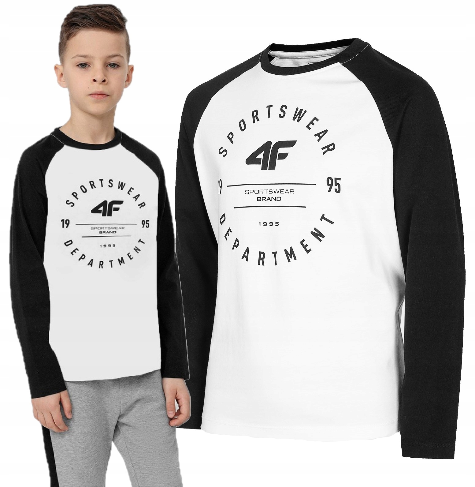 

Koszulka Dziecięca 4F Longsleeve JTSML001 164