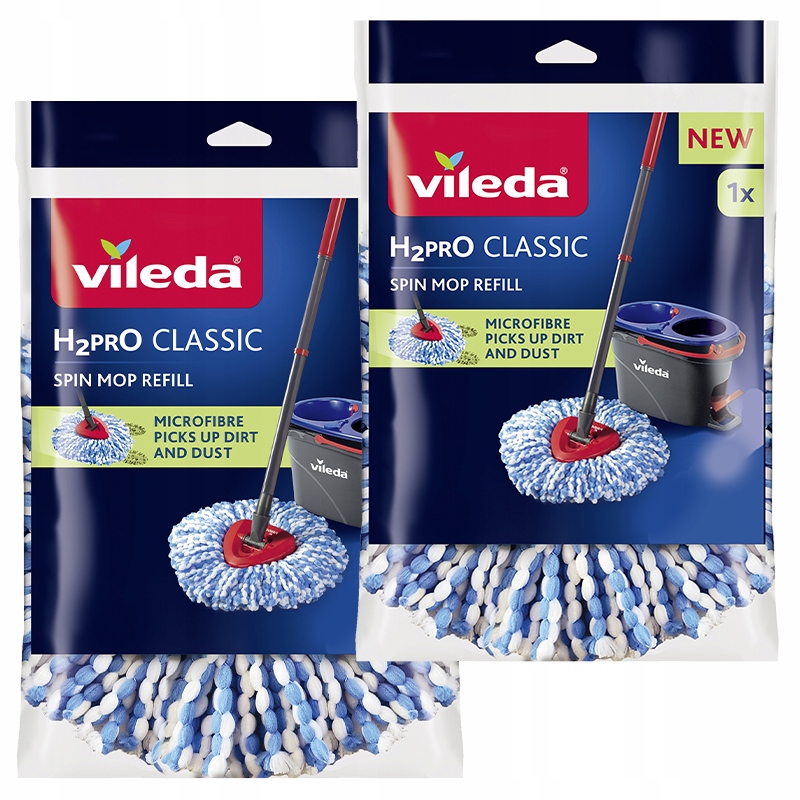 Levně Vložka do mopu Vileda H2prO 2 ks