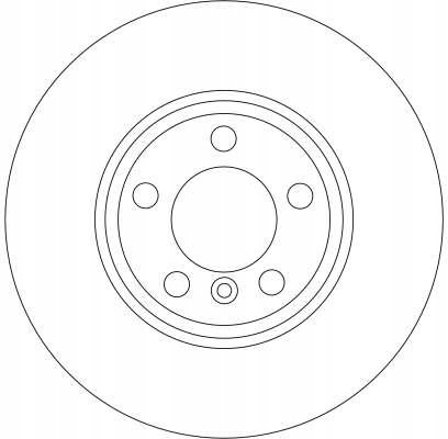 TRW DF4361 Tarcza hamulcowa (1szt) Liczba tarcz w ofercie 1