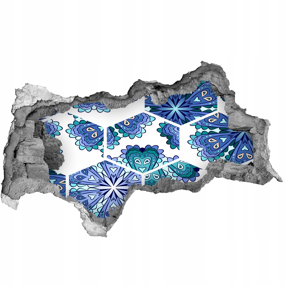 

Fototapeta dziura na ścianę Elementy mandali 95x73