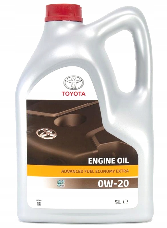 Фото - Моторне мастило Toyota 100  Engine Oil Advanced Fuel Economy 0W20 5L 