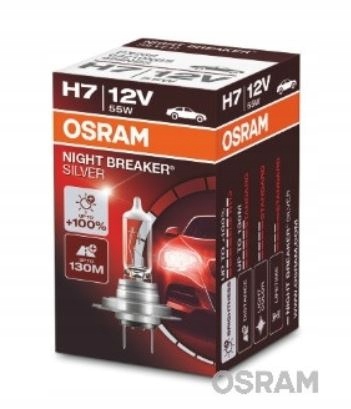 

Osram żarówka Night Breaker Silver H7 100%