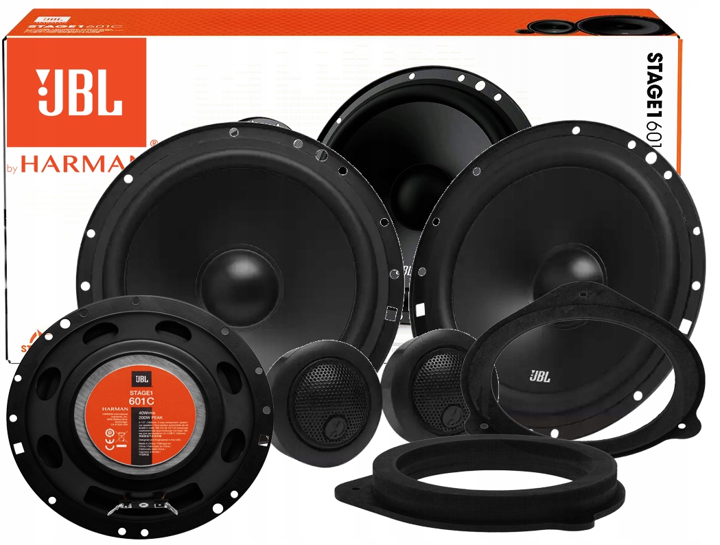 JBL GŁOŚNIKI 16cm + TWEETERY AUDI A3 8P A4 B6 B7 A8 D3 DRZWI PRZÓD TYŁ