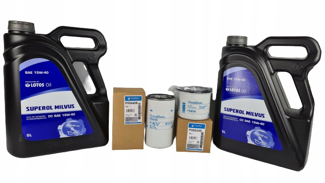 P554408 p556245 - Масло + масляный фильтр + топливо для MF255 Donaldson