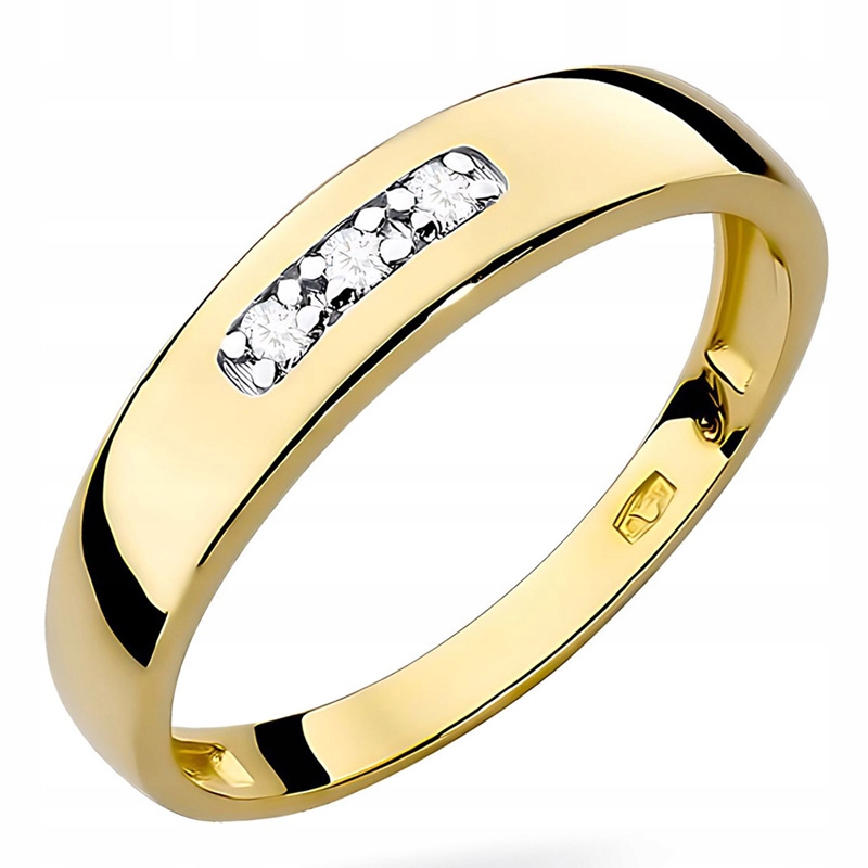Prstýnek Slib Briliantu 0.05 ct