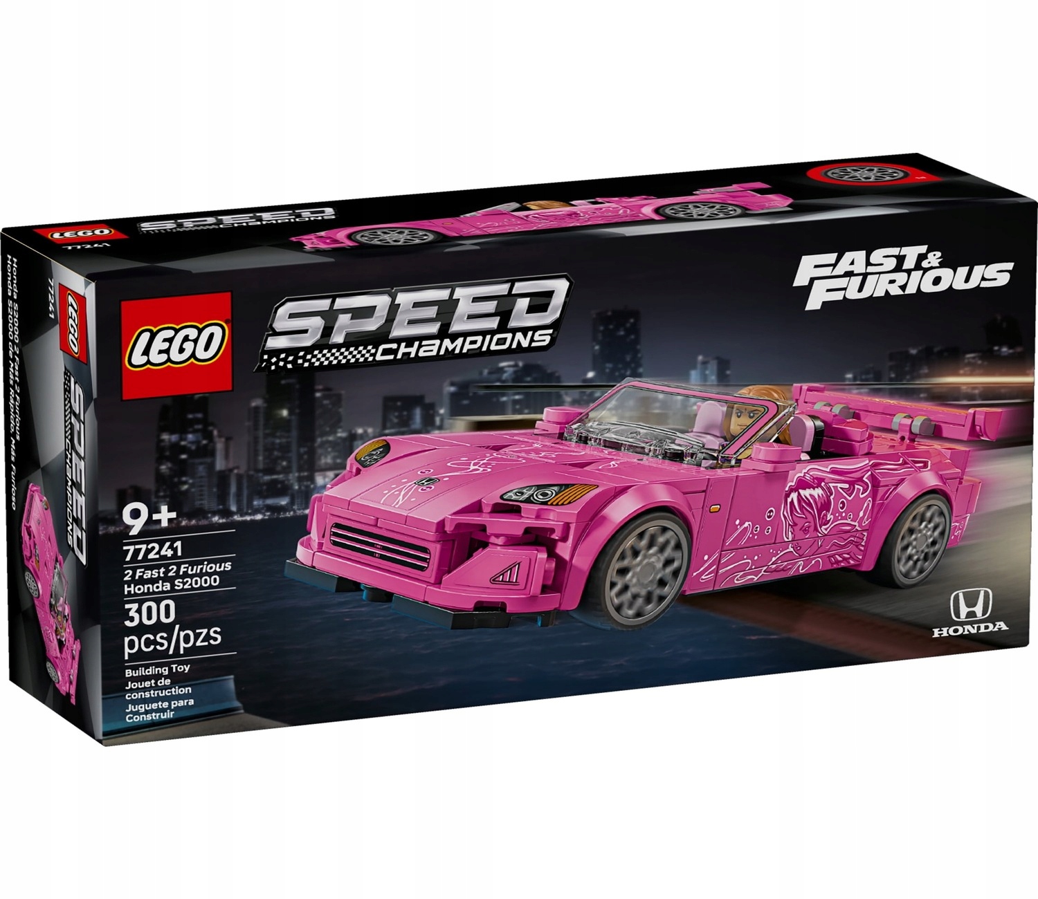 Lego 77241 Speed Champions Honda S2000 z filmu Příliš rychlí, příliš zběsilí
