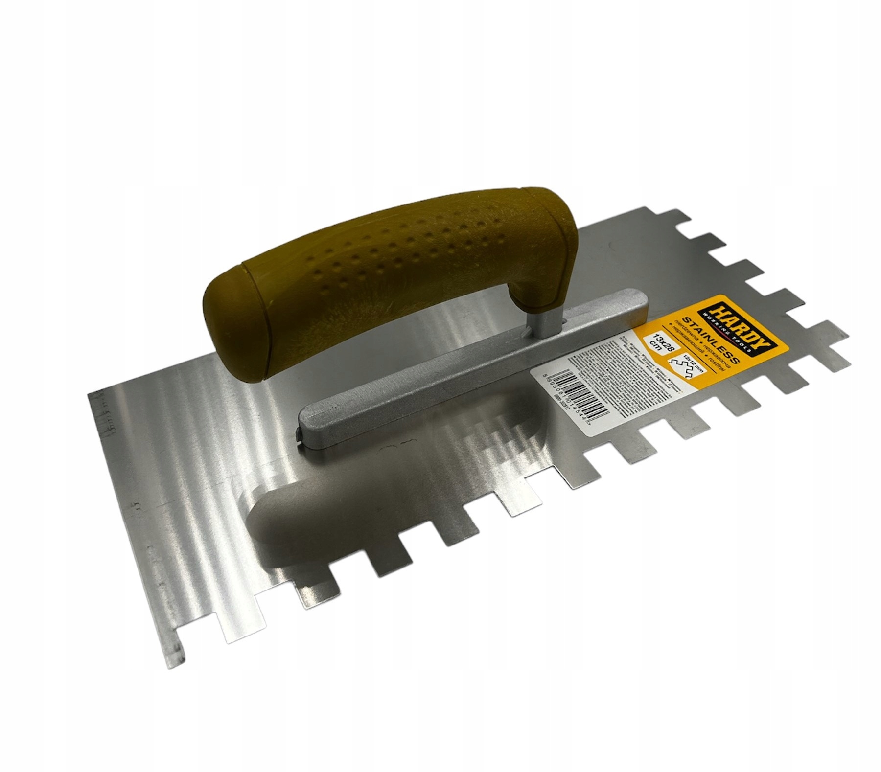 Paca nierdzewna zębata 12x12 mm wym 28x13 cm HARDY