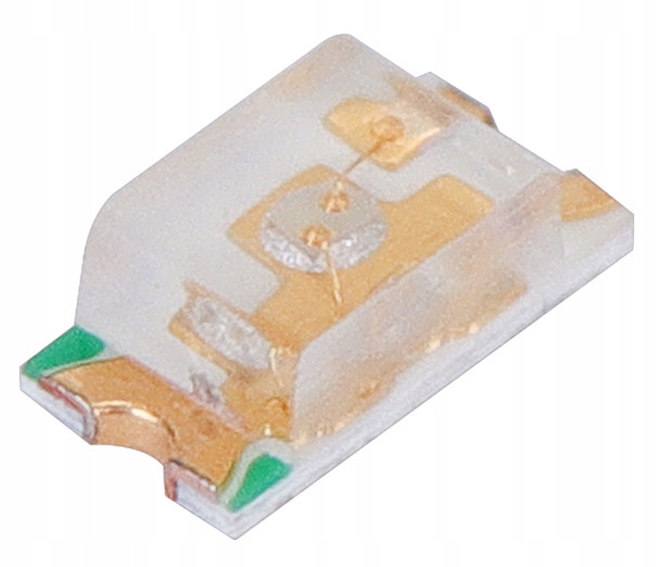 10× Dioda LED SMD 0603 czerwona 50-100mcd ____ [10szt]