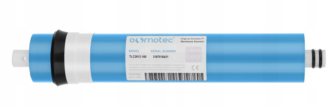 Membránová vložka 100 Gpd membrána reverzní osmóza Osmotec
