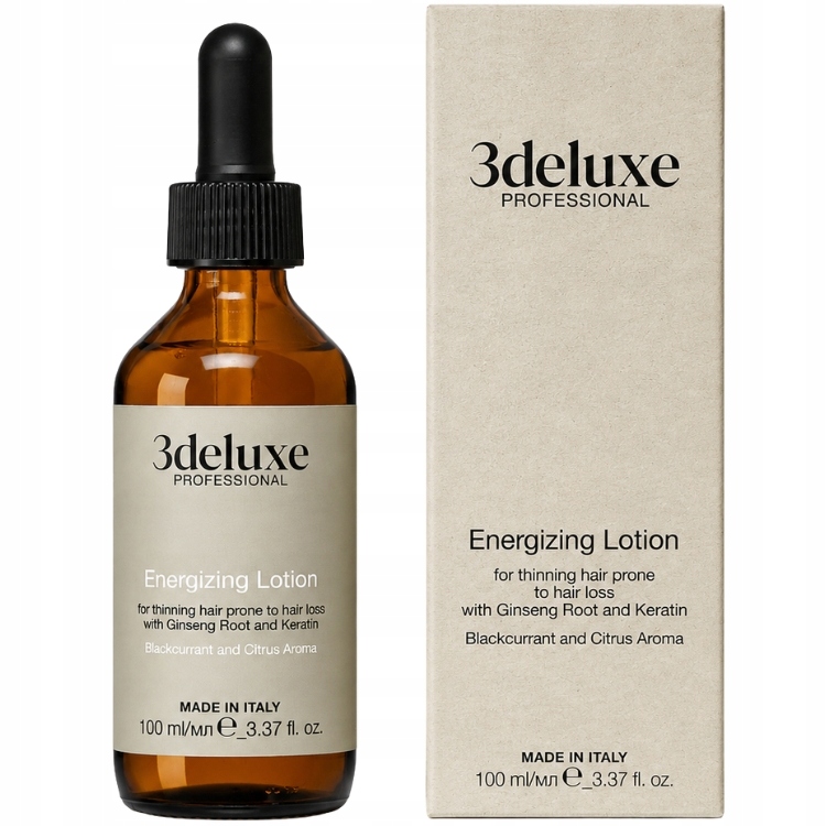3DELUXE Energizující Posilující Lotion Pro Jemné Vousy A Knír 100 ML