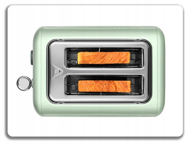 BUYDEEM Toster na 2 kromki, DT620E, Cozy Greenish, EU — 13