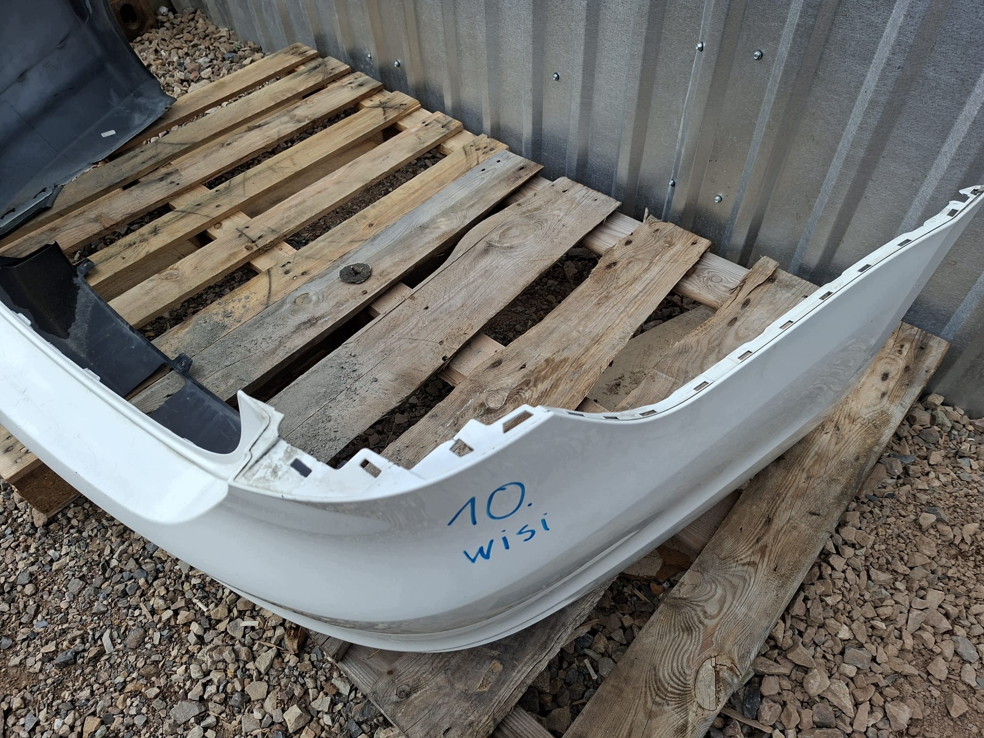 bumper rear part rear Volkswagen Jetta VI 5C PDC LB9A
