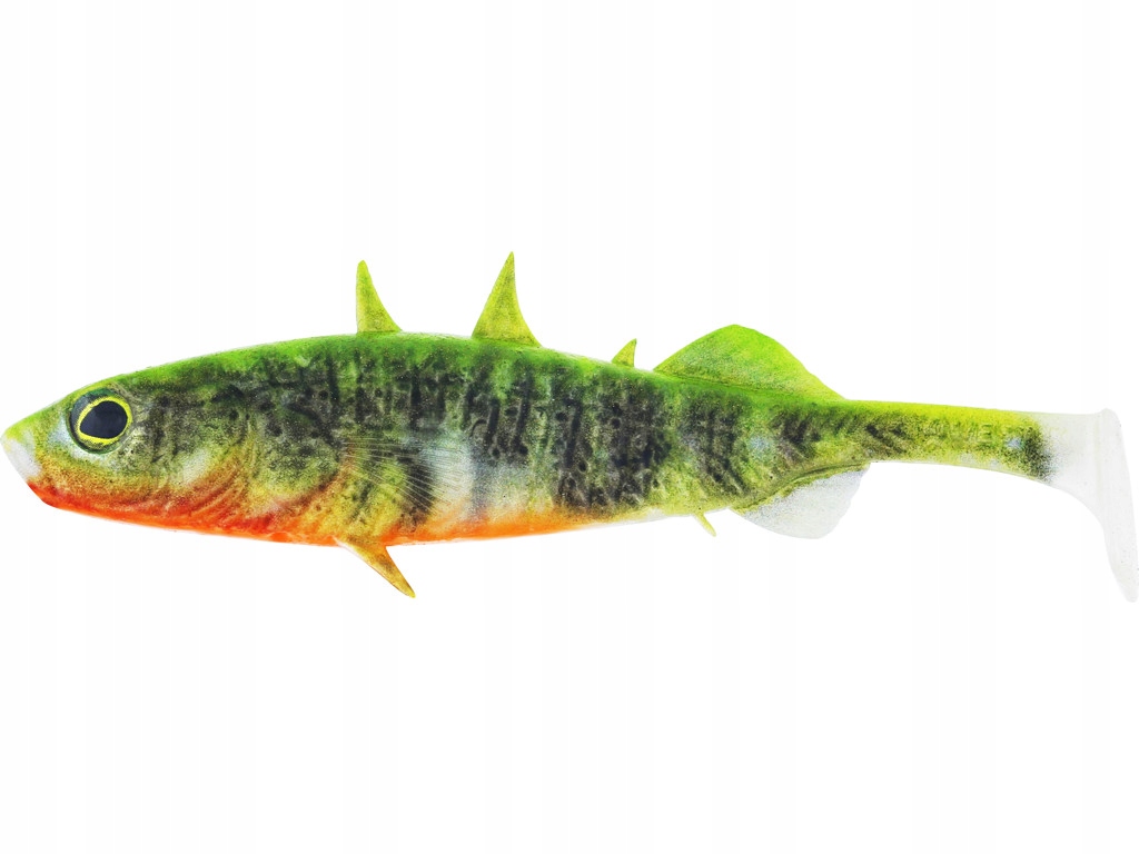 Westin Stanley The Stickleback Shadtail 7,5cm 4g Chartreuse Stickleback