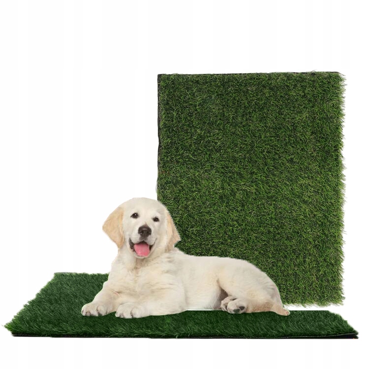 Levně 2 Ks Podložek Pro Štěňata, Umělá Tráva, Tréninková Podložka 51*63 CM
