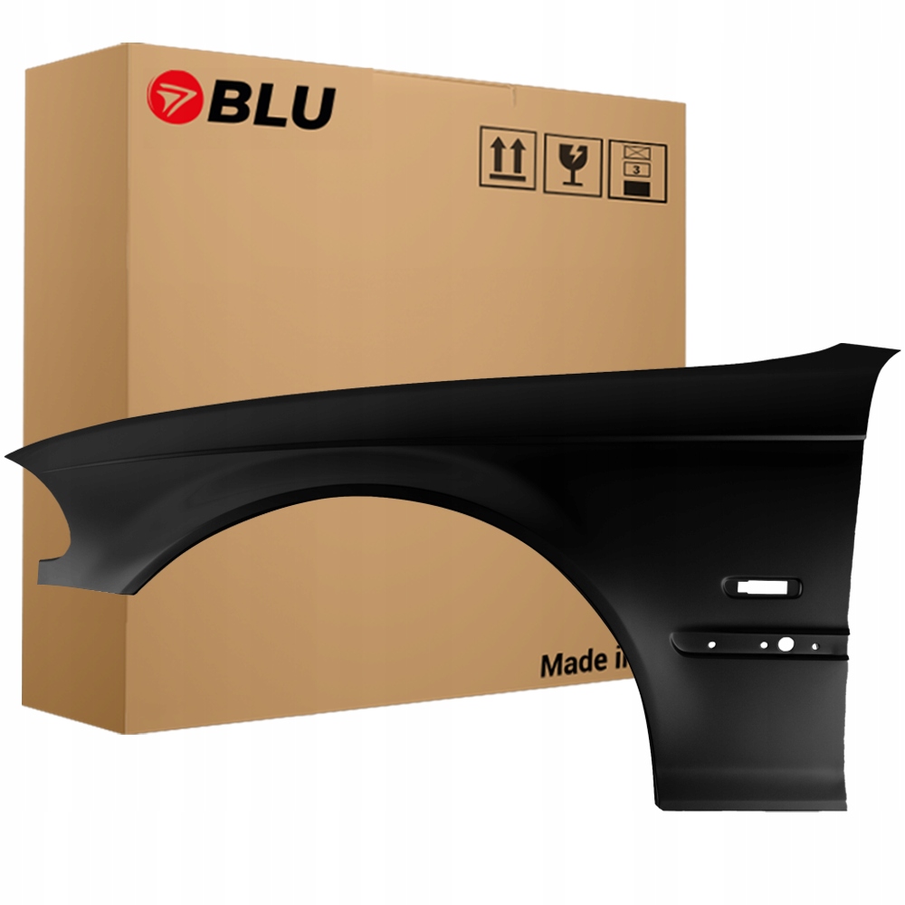 Blu Blatník Bmw 3 E46 668 levý černý 98-01 přední sedan touring Schwartz