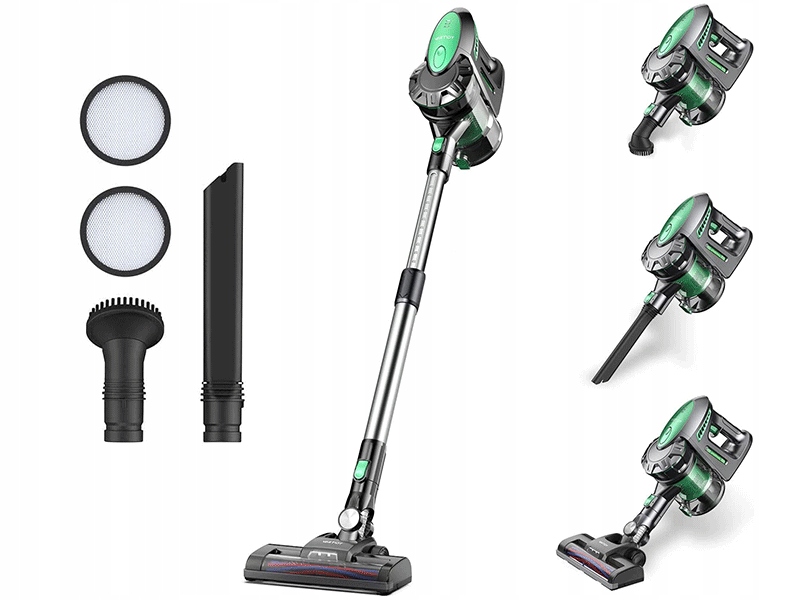 Odkurzacz pionowy Vactidy Blitz V8 2000Pa bezprzewodowy Led 4w1 20kPa