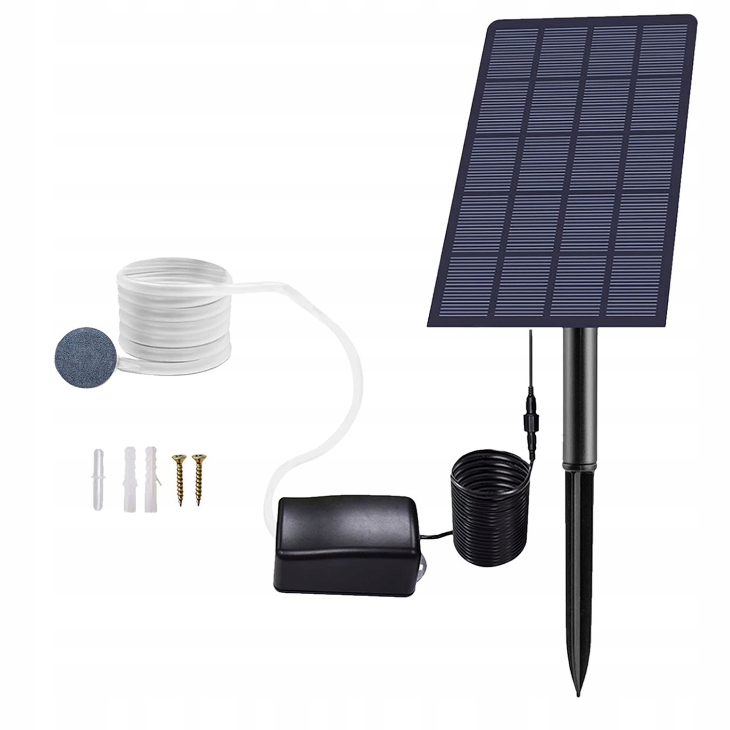 Voděodolná Solární Vzduchová Pumpa Do Jezírka A Akvária