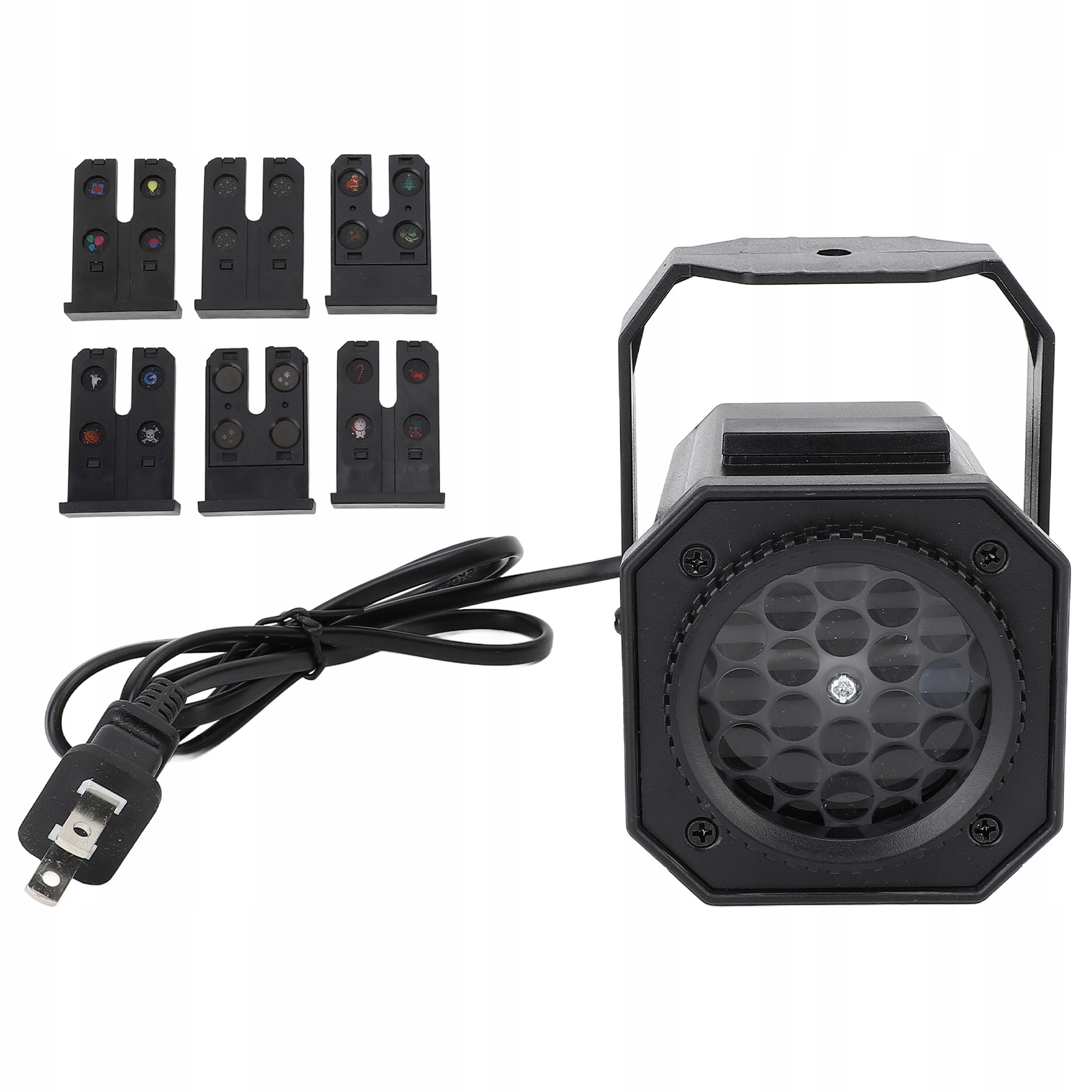 Świąteczne światło projektora z 6 kartami Projektor LED